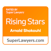Arnold Shokouhi Super Lawyers Rising Star