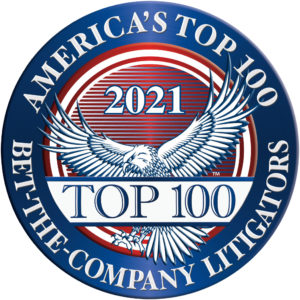 America's Top 100 Bet-The-Company Litigators 2021