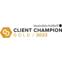 Martindale Client Champion Gold 2023