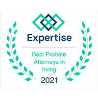 Expertise Best Probate Attorneys Irving 2021 Badge