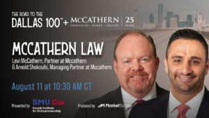 McCathern Law on The Road to the Dallas 100