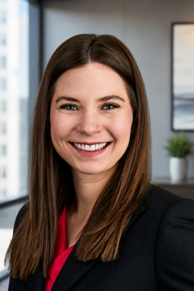 Caroline Holmes, family law attorney at McCathern, Shokouhi, Evans